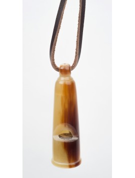 SIFFLET POINTE DE CORNE BLONDE