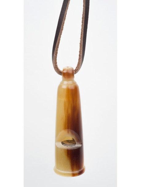 SIFFLET POINTE DE CORNE BLONDE