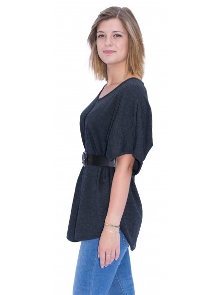 PONCHO FEMME MERINOS 310g