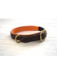 COLLIER EN CUIR DOUBLE POUR CHIEN