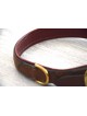 COLLIER EN CUIR DOUBLE POUR CHIEN