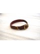COLLIER EN CUIR DOUBLE POUR CHIEN