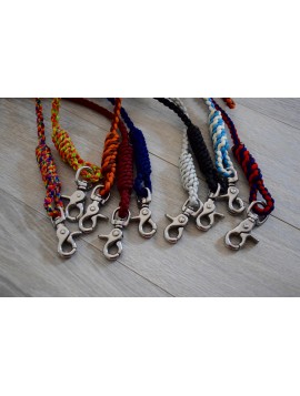 Laisse Caméleon en paracorde – modèle personnalisable et unique sur commande